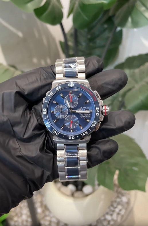 Tag Heuer Formula 1 Chronograph Blue Dial Watch