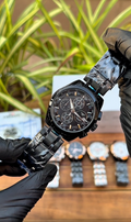 Tissot All-Black Chronograph Steel Watch