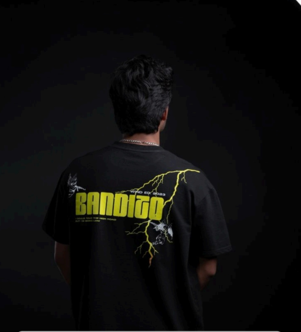 Bandito Lightning Oversized T-Shirt