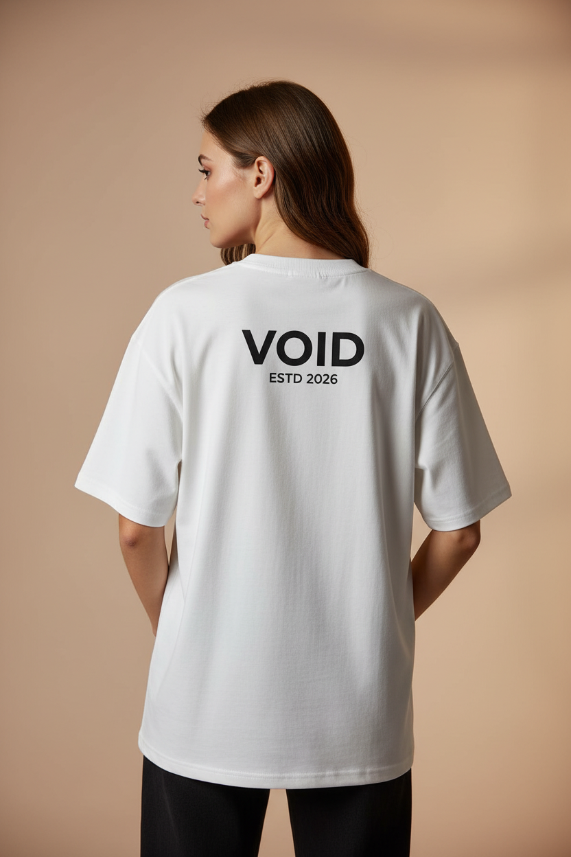 Sakura Blossom T-Shirt - Back VOID ESTD 2026