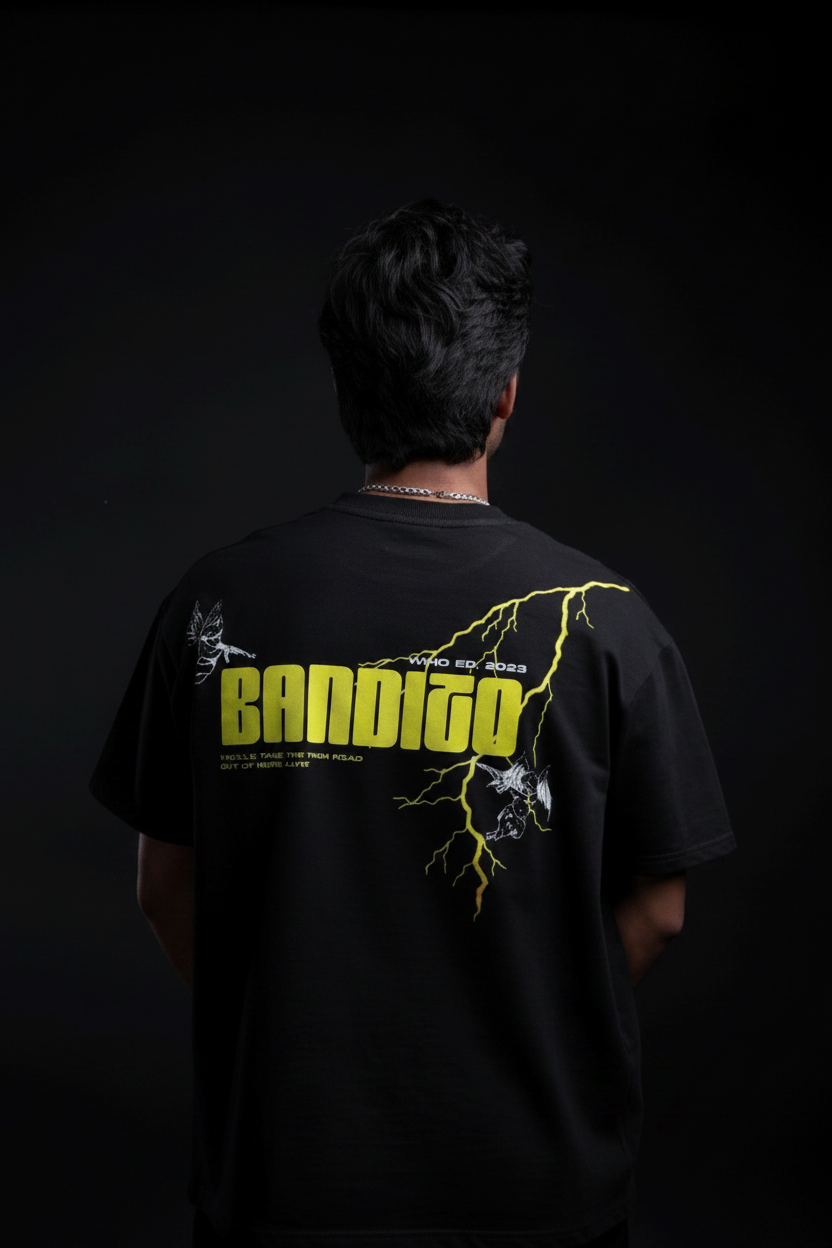 Bandito Lightning T-Shirt - Back Editorial