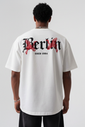 Berlin Gothic T-Shirt - White Back Editorial