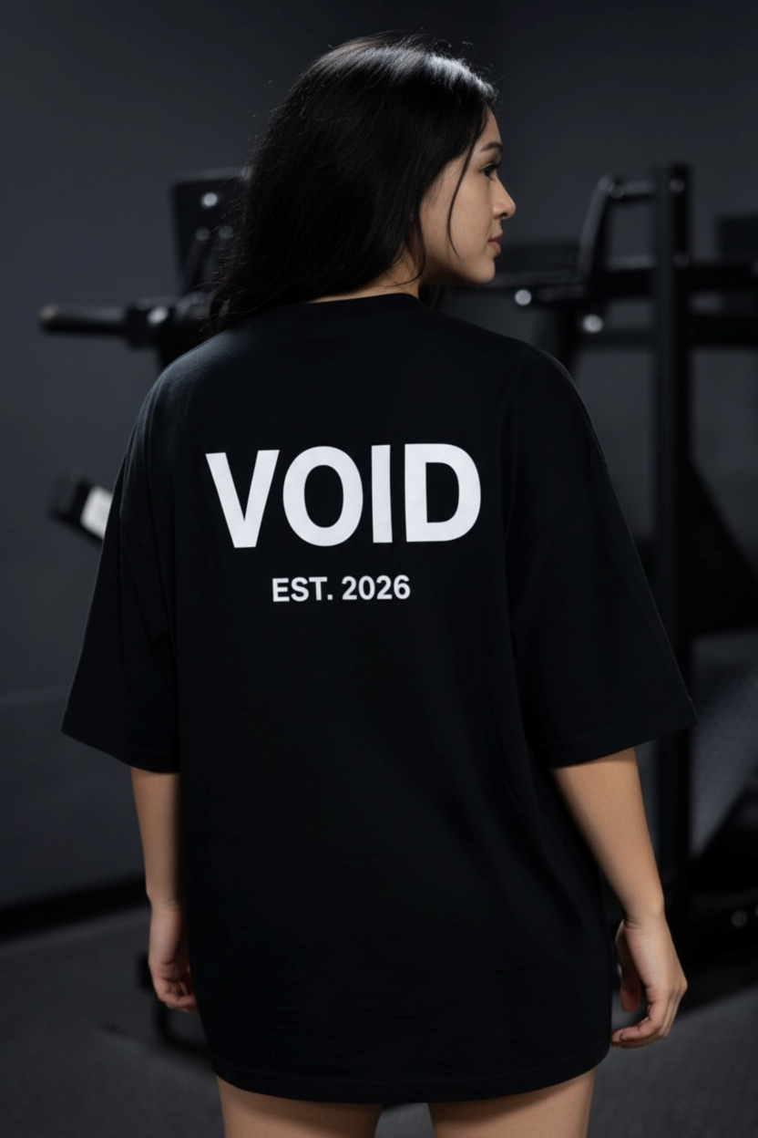 Ascend Athletic Gothic T-Shirt - Back VOID Branding
