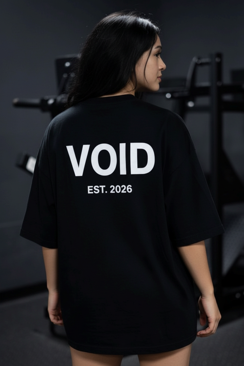 Ascend Athletic Gothic T-Shirt - Back VOID Branding