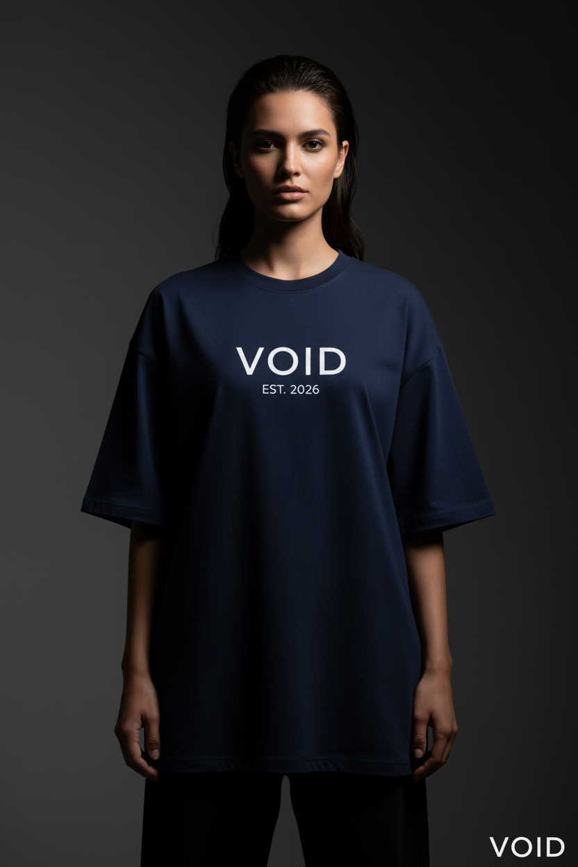 Victory Graphic T-Shirt - Front View VOID EST. 2026
